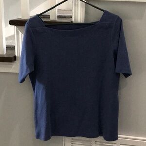 LL Bean Boatneck Top Large